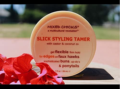 Mixed Chicks Slick Styling Tamer-Edge Tamer with Castor and Coconut Oil, 2 fl. oz.