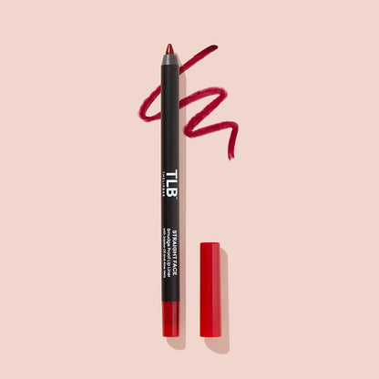 The Lip Bar | Straight Line Lip Liner | Vegan & Cruelty Free | Straight Partying - Hot Pink