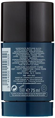 Davidoff Cool Water Men's Deodorant Stick With Notes of Coriander, Mint, Lavender & Amber 2.5 fl oz