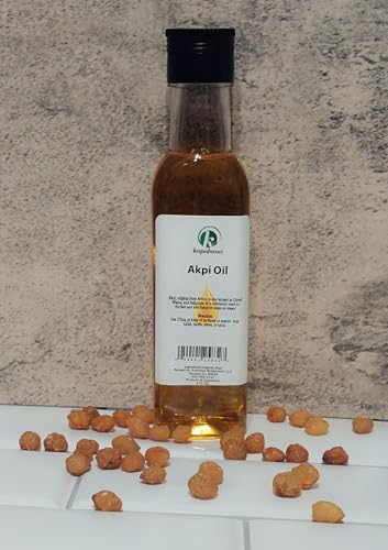 kOPABANA Cold-Pressed AKPI OIL | NJANSAN | ODEVI | WAMA/NDJANSAN OIL | NONGMO | AKPI OIL | 16 FL OZ