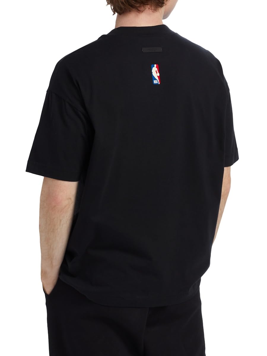 Fear of God Essentials, Bulls Cotton Jersey Crewneck T-Shirt, X-Large, Black