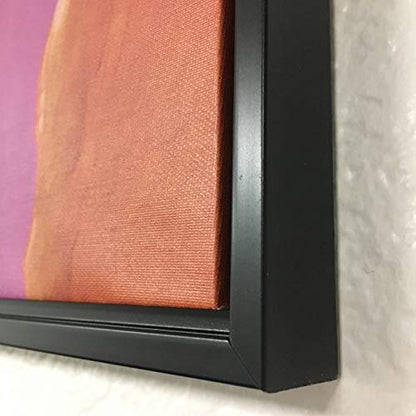 Shades of Color 7 Sisters Framed Canvas Art, 19.625 x 15.625 inches (FCA155), Multicolor