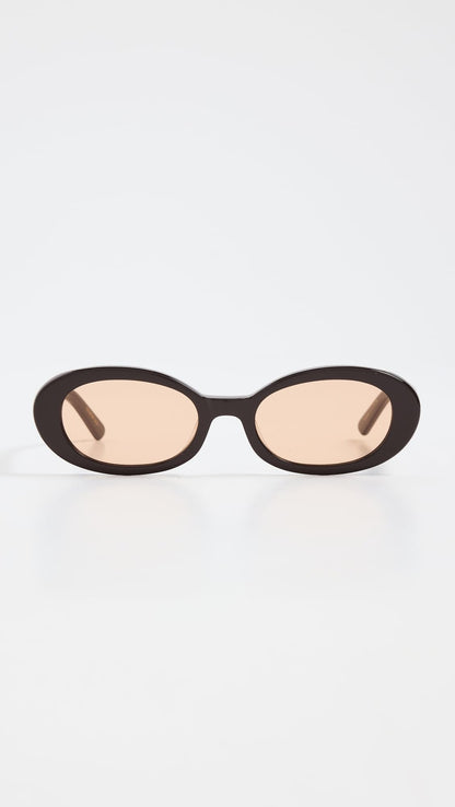 Elisa Johnson Women's Lyric Leigh Sunglasses, Gloss Brown, One Size