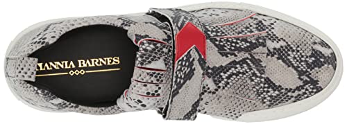 Tiannia Barnes Women's Sneaker, Snakeskin Print, 9