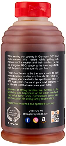 SGT. Hart’s BBQ Sauce - Original & Habanero Sweet N Smoky *Sweet Heat Pack, 22.4 oz - Barbecue Sauce