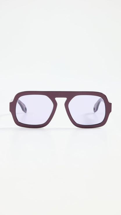 Elisa Johnson Women's Jane Sunglasses, Purple Haze, One Size
