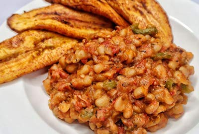 JEB FOODS 4lbs Nigeria Sweet Oloyin Honey Beans - Ewa Oloyin From Nigeria