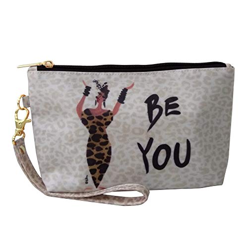 Shades of Color Cosmetic Pouch, Be You, 9 x 5 inches (CP104)