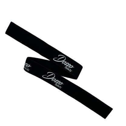 Dosso Beauty Elastic Edge Band, Laying Edges For Braids & Wigs, Velcro Strap, One Size-Fits-All, Versatile Use, Ultra-Fine Polyester Material And Elastic Latex, No Slip