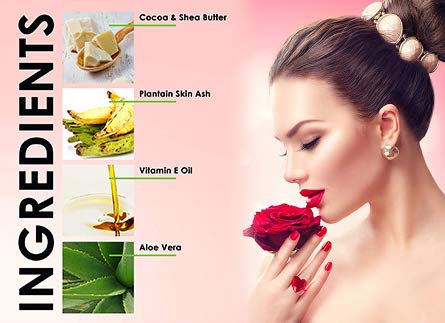 RA COSMETICS 100% African Liquid Natural Black Soap - 8 oz