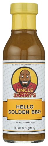 UNCLE JAMMY'S Hello Golden BBQ Sauce, 13.5 OZ