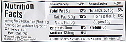 Uncle Eddie's Vegan, Peanut Butter Chocolate Chip Cookie, 12 oz