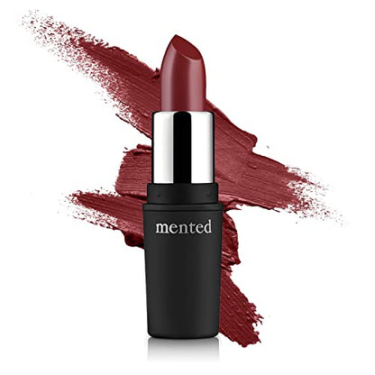 Mented Cosmetics Red Matte Lipstick - Red Rover Deep Red, Long Lasting Lipstick - Waterproof, Dark Red Lip Stain - Red Lipstick - Smudge proof Matte Red Lipstick for 24 Hour Stay - Dark Lip Color