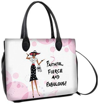 Shades of Color Faithful, Fierce and Fabulous Bible Bag (BB03)