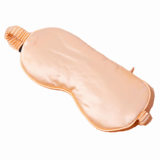 BLACKTRAVELBOX 100% Mulberry Silk Luxurious Mulberry Silk Weighted Eye Mask Pillow for Hair and Skin Health, Deep Sleep, Premium Grade 6A Silk, 600 Thread Count (Ocean Pearl)