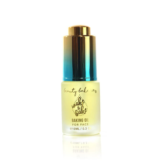 Beauty Bakerie Wake & Bake Hydrating Face Oil, Marula Oil, & Vitamin C Based Oil, Skin Care, Face Moisturizer and Primer, 0.33 oz.