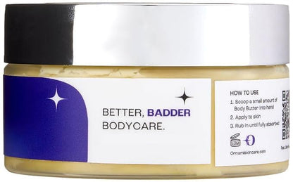 Ornami Whipped Body Butter - Cruelty Free, Vegan, All Natural Moisturizer with Essential Oils For All Skin Types 3.4oz