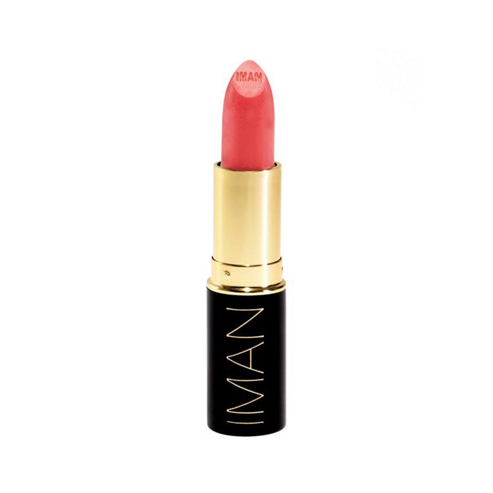 IMAN Cosmetics Moisturizing Lipstick, Bright Orange, Hot