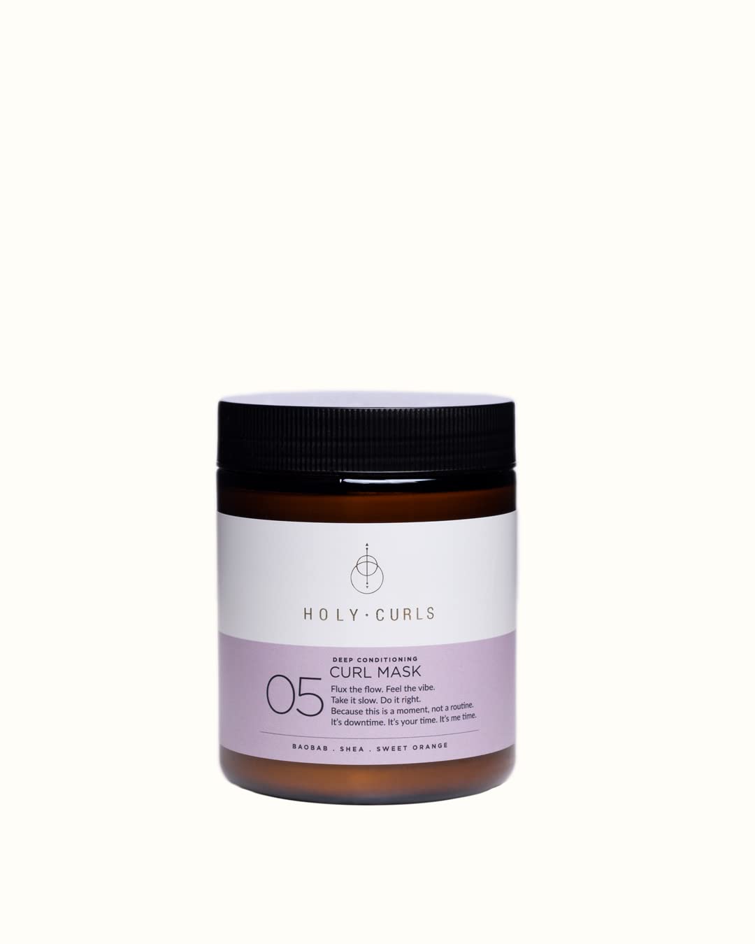 Holy Curls - Curl Mask for Curly, Coily and Wavy Hair, Vegan, Sulphate Free, 8.45 fl oz, Natural Ingredients