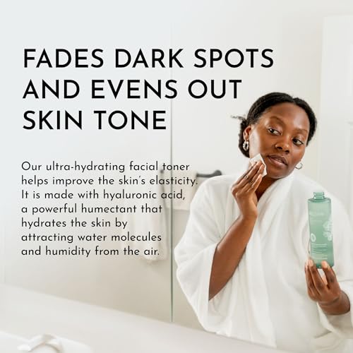 Bolden Skin Brightening Toner | Reduces Breakouts and Appearance of Dark Spots, Oil & Shine | Made with AHA Glycolic Acid, Niacinamide, & Hydrating Hyaluronic Acid | 8.0 Fl Oz