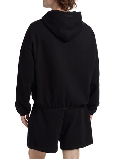 Fear of God Essentials, NBA Fleece Hoodie, X-Small, Black