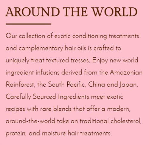 Camille Rose Oud Rich Infusion Moisture Treatment, for Dry Lifeless Tangled Hair, Detangles and Hydrates Scalp & Hair, 8 fl oz