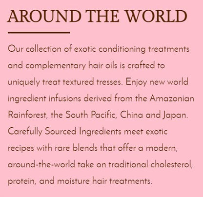 Camille Rose Oud Rich Infusion Moisture Treatment, for Dry Lifeless Tangled Hair, Detangles and Hydrates Scalp & Hair, 8 fl oz