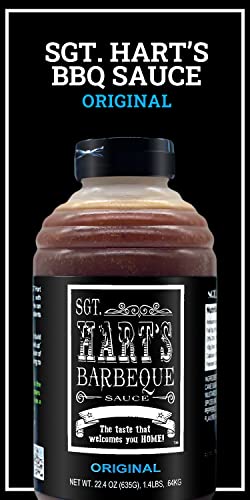 SGT. Hart’s BBQ Sauce - Original & Habanero Sweet N Smoky *Sweet Heat Pack, 22.4 oz - Barbecue Sauce