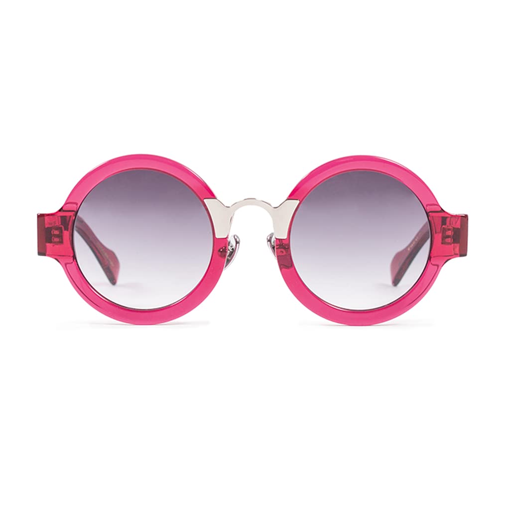 Coco and Breezy Pram Round Sunglasses, 202/Red/Tortoise/Silver, 48mm, 23mm, 145mm