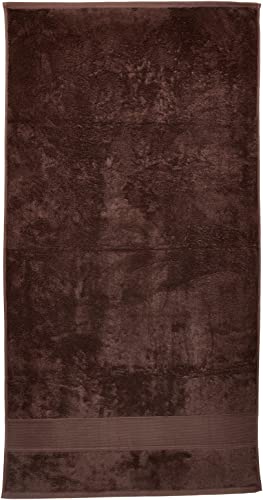 Eclipse Home Classic Brown Bathroom Towel Set - Pure Cotton Bath Towels - Soft, Fluffy Super Absorbent Cloths for Shower, Beach, Kitchen - Set of 3 Luxury Bathroom Towels