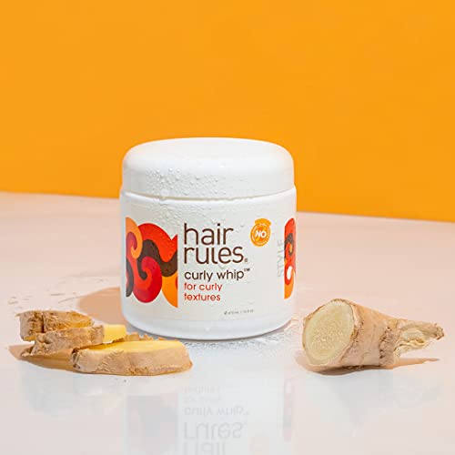 Curly Whip 25oz: Anti-Frizz Wash-and-Go Gel-Cream for Thick, Ropy, Coarse, Corkscrew Curls.