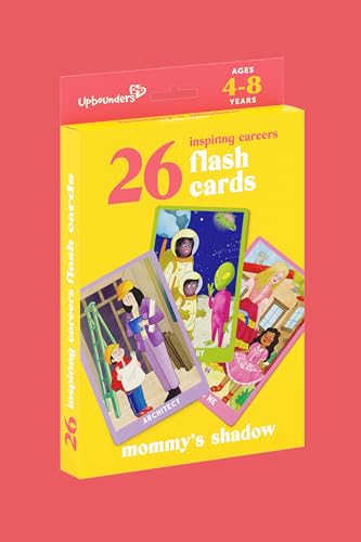 Upbounders Mommy's Shadow Inspiring Professions Flashcards, Multicolor