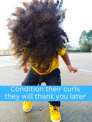 Kids & Toddlers Curl Conditioner - 8.5 fl. oz | Daily Conditioner for Curly, Biracial Hair | Restores Curls & Adds Shine | Tear-Free Formula