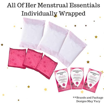 Teen Girl Period Kit, Tween Girls Period Kit 10-12, 1st Period Kit, First Time Period Kit Under 12, Welcome To Womanhood Gifts, Granddaughter Period Box, Puberty Teen Daughter Period Stuff For School