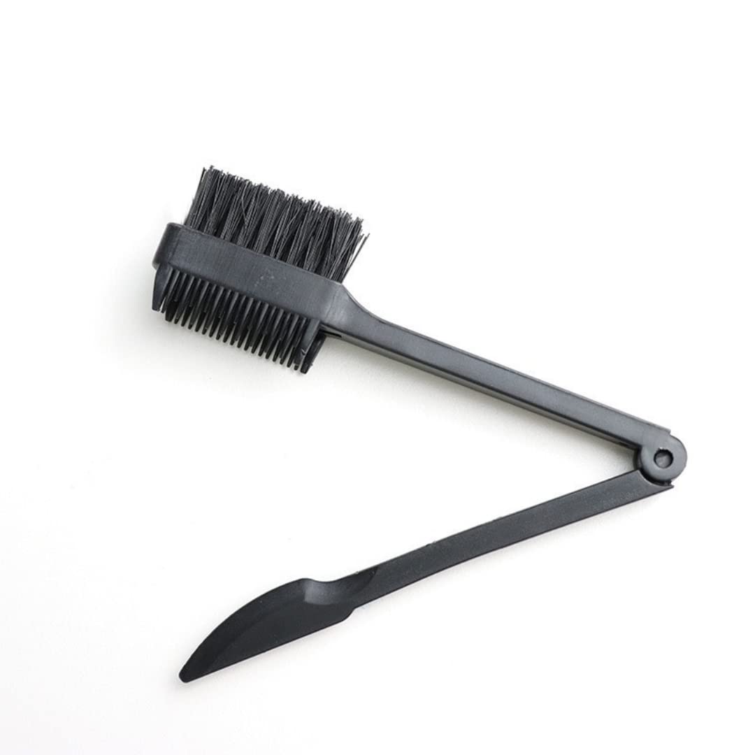 Dosso Beauty Foldable Edge Brush, For Clean & Professional Hairstyle, Prevent Breakage, Residue-Free,Travel-Friendly, For All Hair Type -‎ 7.68 x 1.22 x 0.47 inches