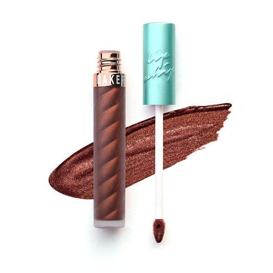 Beauty Bakerie Lip Whip Liquid Lipstick for Women, Hydrating Moisturizer Lip Gloss Lip Tint, Long Lasting Waterproof Lip Stain Matte or Metallic, 3.5mL, Cinnamon Roll