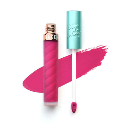 Beauty Bakerie Lip Whip Liquid Lipstick for Women, Hydrating Moisturizer Lip Gloss Lip Tint, Long Lasting Waterproof Lip Stain Matte or Metallic, 3.5mL, Sakura Delight