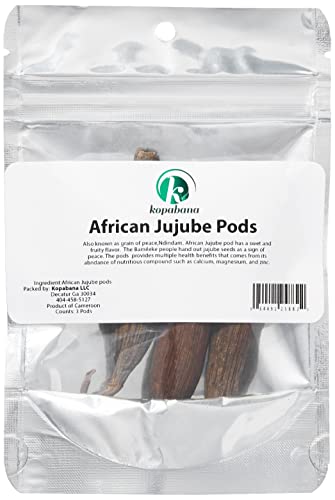 KOPABANA Grains of Peace | Seeds of Peace | Graines de la Paix | ndidam | jujube | African Spices & seasonings | 3 pcs