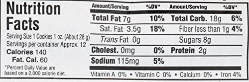 Uncle Eddie's Vegan, Oatmeal Chocolate Cookie, 12 oz