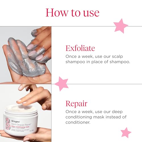 Briogeo Ultimate Hair Heroes Gift Set, Includes 8 fl oz Micro-Exfoliating Shampoo and 8oz Deep Conditioning Mask ($81 Value)