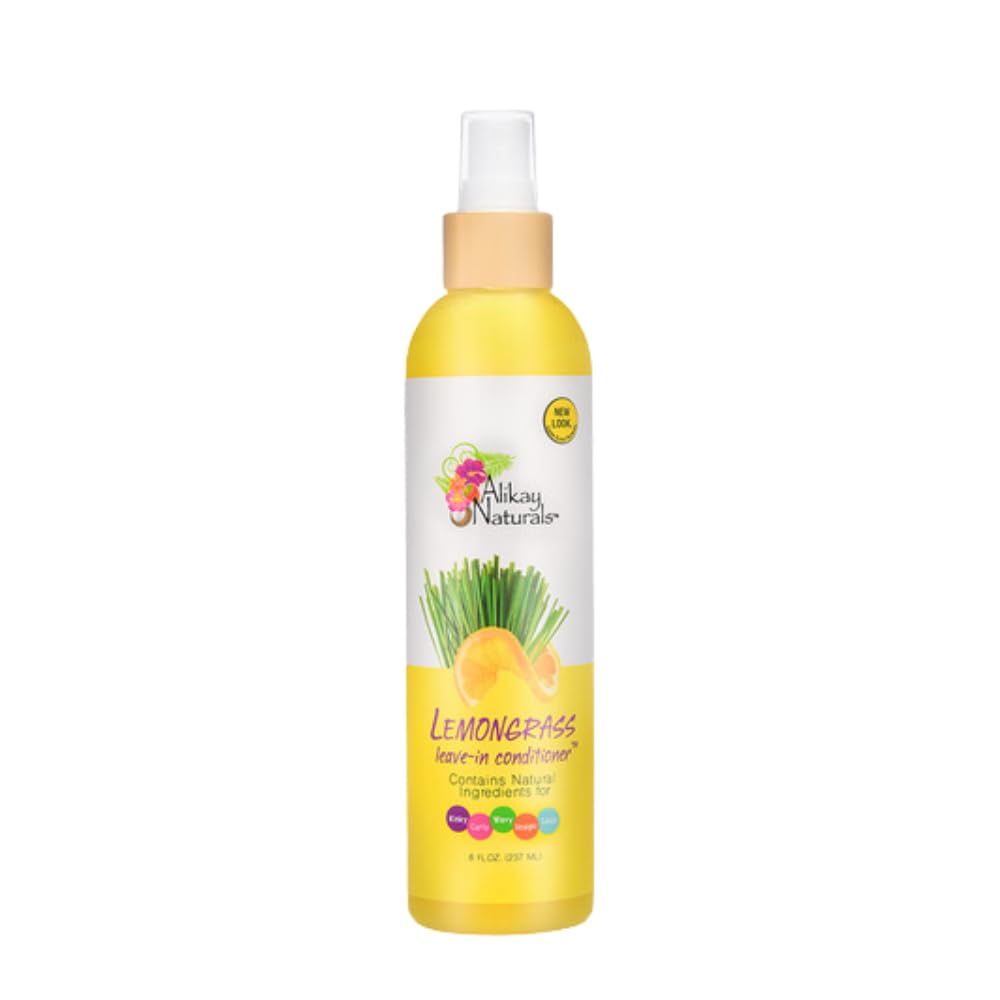 Alikay Naturals Leave In Conditioner, Lemongrass, 8 Fl Oz