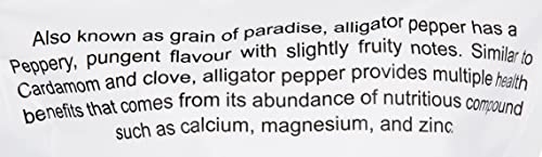 KOPABANA (10 Pods) Organic Alligator Pepper/dried Mbongo Pepper Spice Seed Pods/Non-GMO/Guinea Pepper -