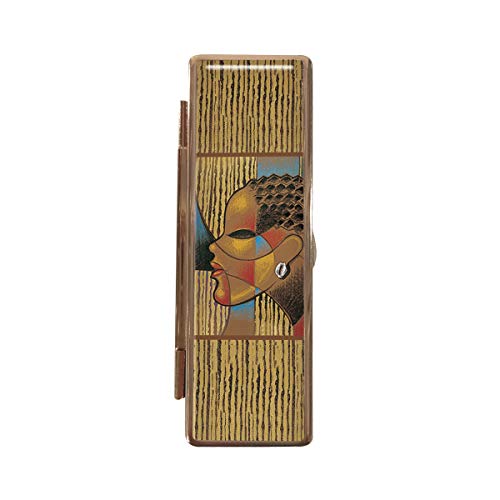 Shades of Color Lipstick Mirror Case, Walk By Faith