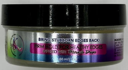 KALEIDOSCOPE Miracle Drops Edge Pomade 2-IN-1 Edge Control Gel 2 fl oz