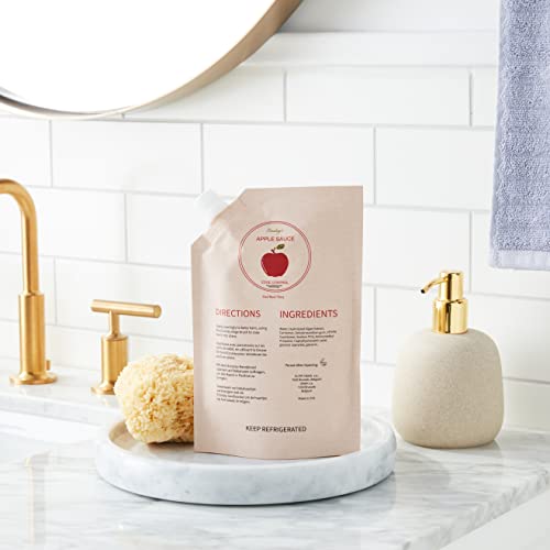 Ecoslay Apple Sauce Edge Control, Multi-purpose styling gel, No flaking or caking, Firm hold, 8oz