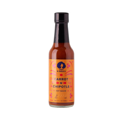 Hot N Saucy | Carrot N Chipotle Hot Sauce, 5 fl oz