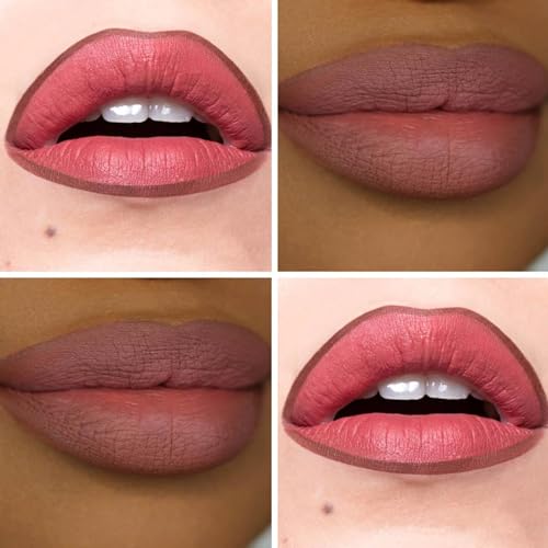 The Lip Bar | Straight Line Lip Liner | Vegan & Cruelty Free | Straight Living - Deep Brown