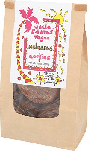 Uncle Eddie's Vegan, Organic Molasses Cookie, 12 oz