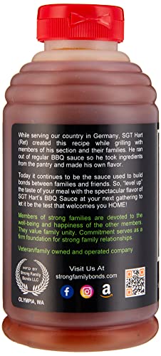 SGT. Hart’s BBQ Sauce, Original, Chipotle, & Habanero Flavors - Trio Pack - 22.04 OZ Each