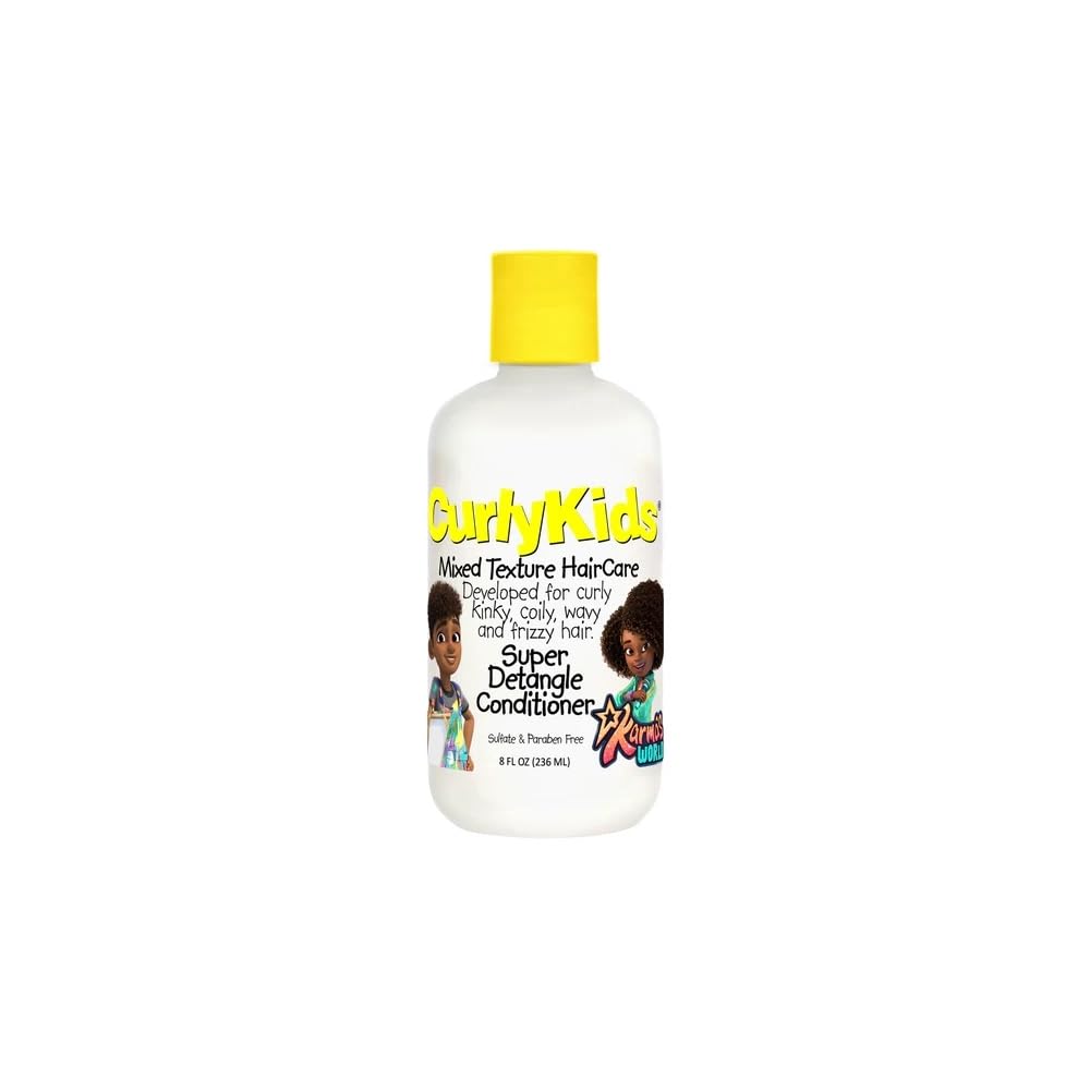 Curly Kids Super Detangling Shampoo, 8 oz (Pack of 3)